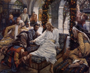 James Tissot Painting - Mary Magdalenes Box of Very Precious Ointment James Jacques Joseph Tissot